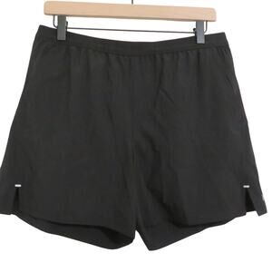 Old Navy Womens Sz M Black Performance Vent Run Shorts Athletic Running Shorts